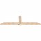 Ekena Millwork Eugene Smooth Timber Gable Bracket, Douglas Fir, 96"W x 28"H x 3 1/2"D x 5 1/2"F, 7/12 Pitch GBW096X28X0406EUG00SDF - alternate 4